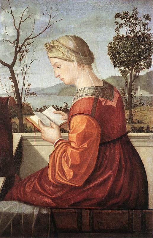 CARPACCIO, Vittore The Virgin Reading fd china oil painting image